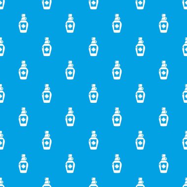 Akçaağaç şurubu desen vektör kesintisiz mavi