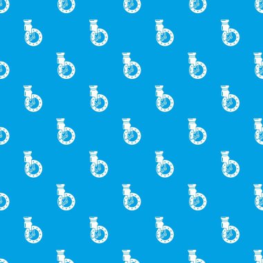 Zaman desen vektör kesintisiz mavi Kaydet