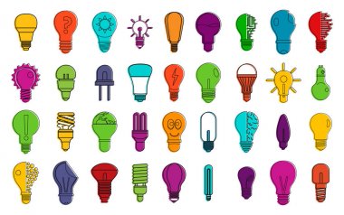 Ampul simgesi ayarla, renk anahat tarzı