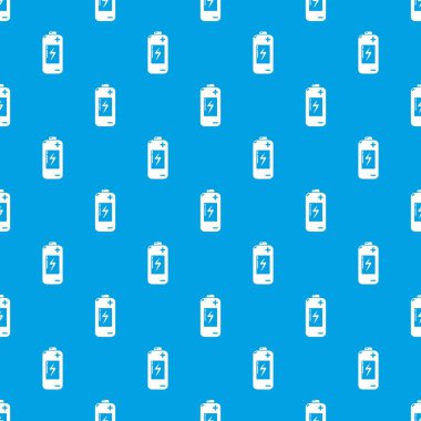 Pil desen vektör kesintisiz mavi