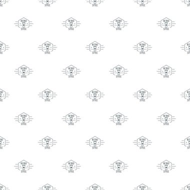 Retro stil tasarlamak vektör sorunsuz