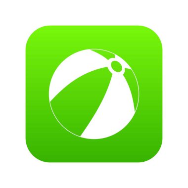 Top dijital yeşil simge oyun çocuklar için