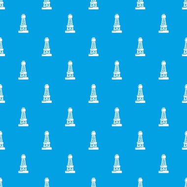 Güç hattı desen vektör kesintisiz mavi