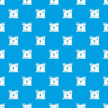 Akümülatör desen vektör kesintisiz mavi