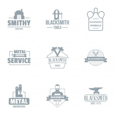 Metal logo koymak, basit tarzı