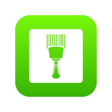 Barkod tarayıcı simgesini dijital yeşil