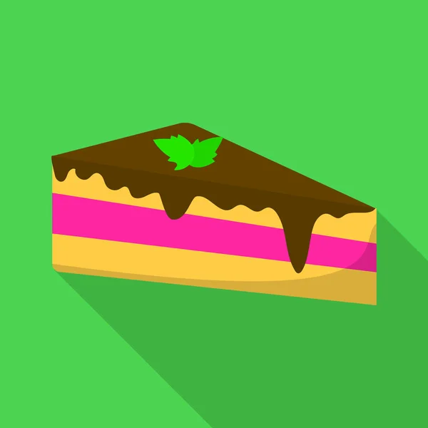 平面样式蛋糕图标 — 图库矢量图片