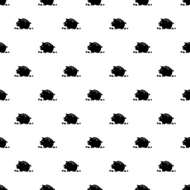 Kırık kumbara tasarlamak vektör sorunsuz