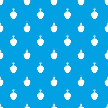 Parfüm şişesi mal desen vektör kesintisiz mavi