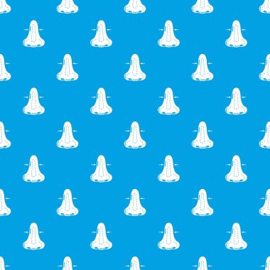 Rinoplasti desen vektör kesintisiz mavi