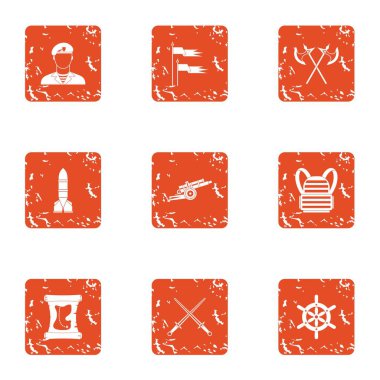 Dövüş simgeler kümesi, grunge tarzı