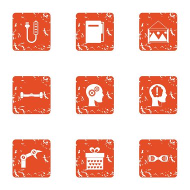 Zeki simgeler kümesi, grunge tarzı