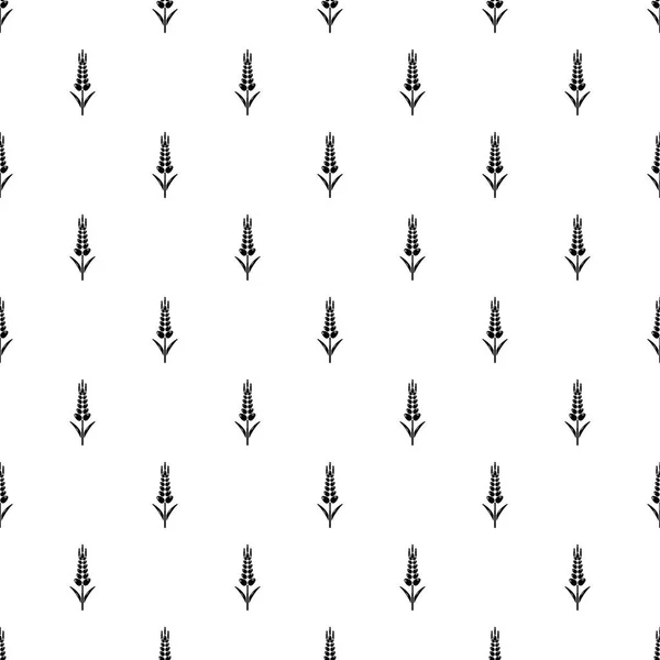 Wheaty wheat pattern vector seamless — Stock Vector