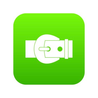 Toka simgesi dijital yeşil