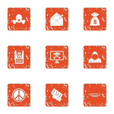 Tehlikeli cyber simgeler kümesi, grunge tarzı