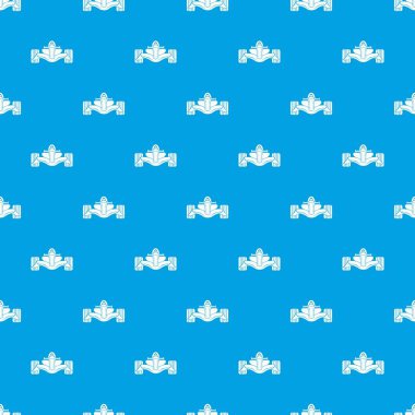 Yarış araba formül desen vektör kesintisiz mavi