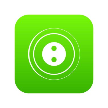 Düğme simgesini dijital yeşil