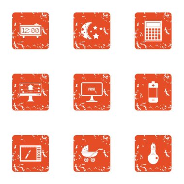 Gece simgeler kümesi, grunge tarzı