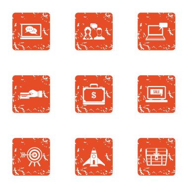 Para simgeler kümesi, grunge tarzı hakkında sözleşme