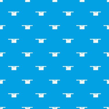 Park desen vektör kesintisiz mavi