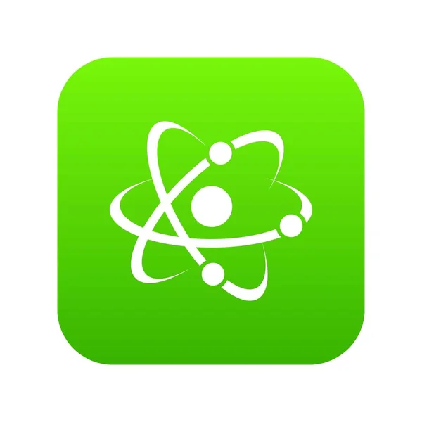 分子緑のアイコン ベクトル — ストックベクタ