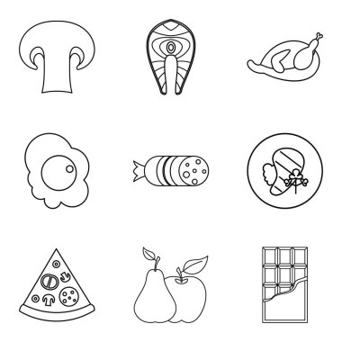 Sevgiyle Icons set, anahat stili