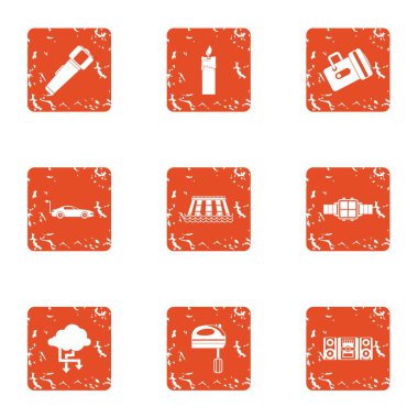 Ev simgeler kümesi, grunge tarzı için enerji