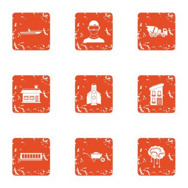 Çağdaş yapı simgeler kümesi, grunge tarzı