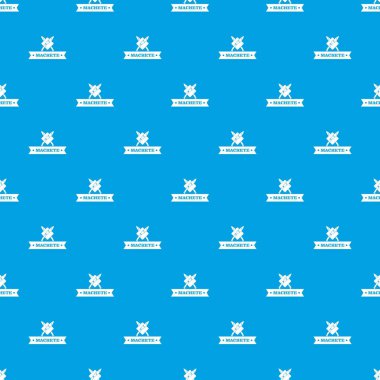 Pala desen vektör kesintisiz mavi