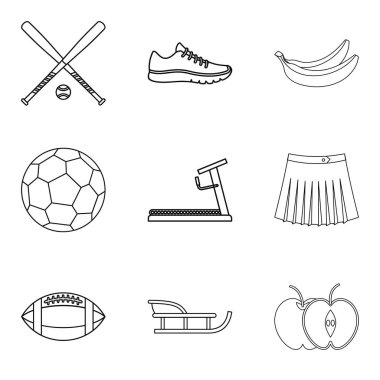 Simgeler kümesini, anahat stili yeniden oluşturun