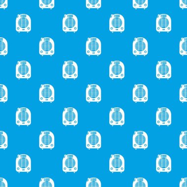 Isı-üfleyici desen vektör kesintisiz mavi