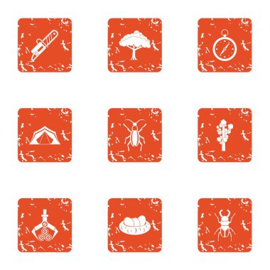 Orman sakini simgeler kümesi, grunge tarzı