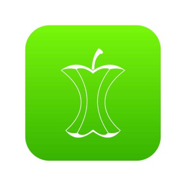 Apple güdük simgesi dijital yeşil