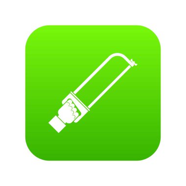 El spatula aracı simgesini dijital yeşil