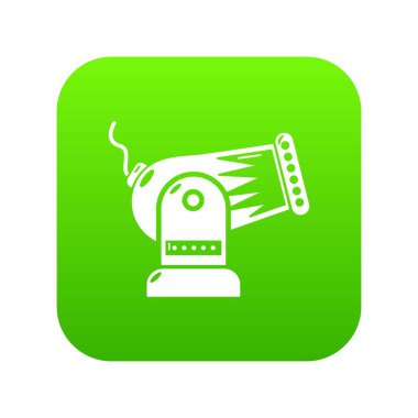 Top yeşil simge vektör