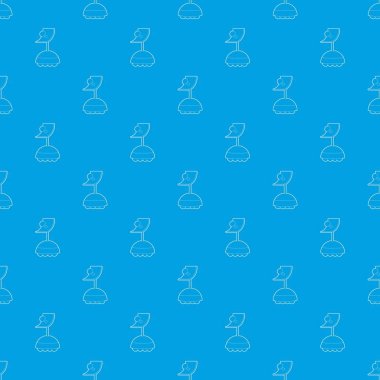 Robot anten desen vektör kesintisiz mavi