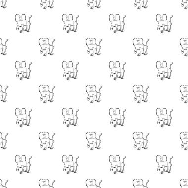 Babun tasarlamak vektör sorunsuz