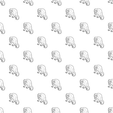 Sürpriz maymun tasarlamak vektör sorunsuz