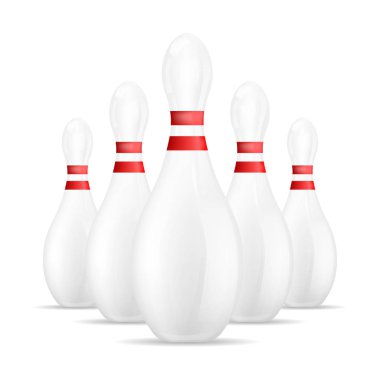 Bowling simgesi, gerçekçi