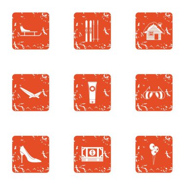 Zengin simgeler kümesi, grunge tarzı Bahçe