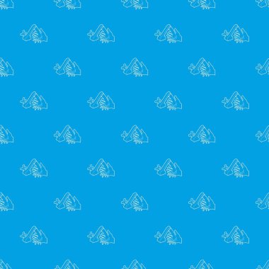 Yıkama el desen vektör kesintisiz mavi