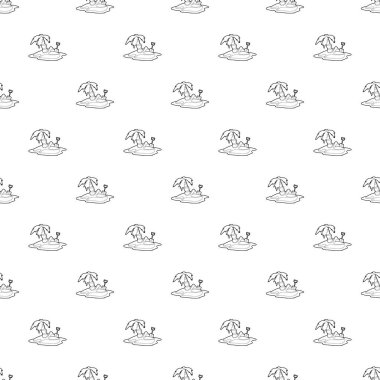 Korsan Adası tasarlamak vektör sorunsuz