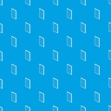 Dikdörtgen pencere çerçeve desen vektör kesintisiz mavi