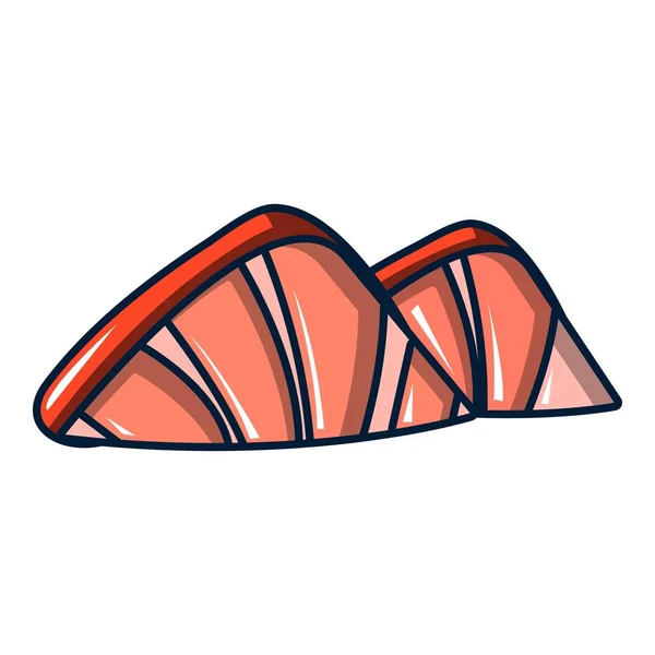 Oceaan shell pictogram, cartoon stijl — Stockvector