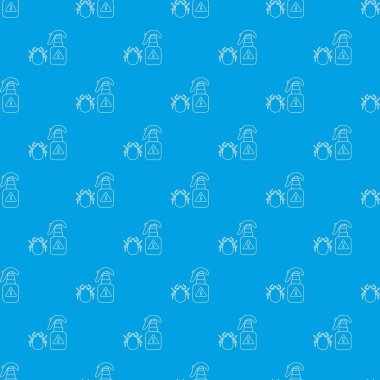 Sprey desen vektör kesintisiz mavi