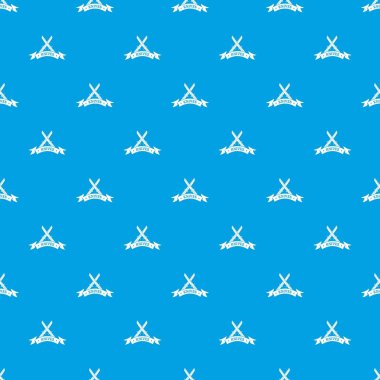 Knive Dükkanı desen vektör kesintisiz mavi