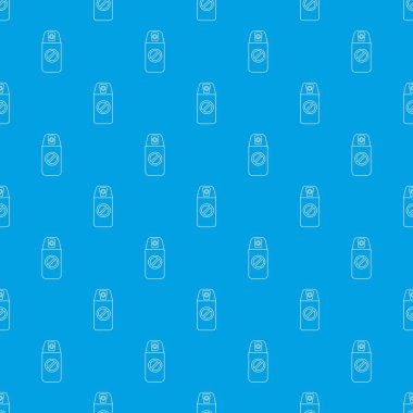 Sivrisinek sprey desen vektör kesintisiz mavi