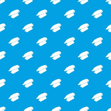 Örs desen vektör kesintisiz mavi