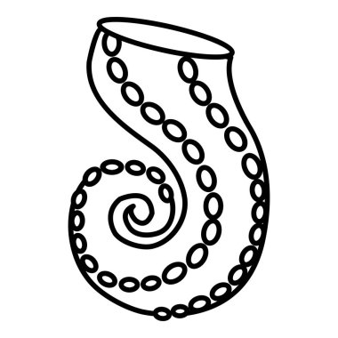 Dokunaç simgesi, anahat stili