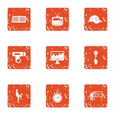 Spor fetih simgeler kümesi, grunge tarzı